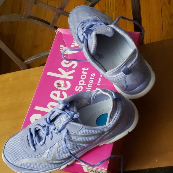 Cheeks Multi Sports Gel Trainers Size 9W - Picture 2 of 8